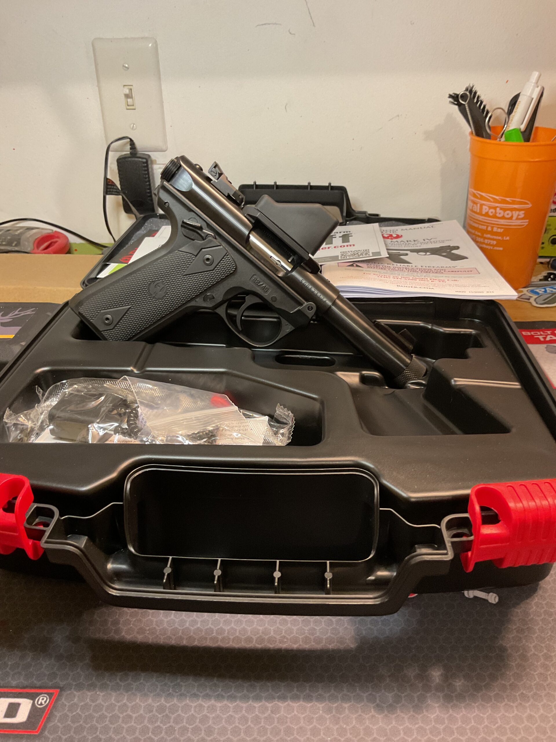 Ruger Mark 4 new in box H&R handi .444 and .w35 Whelen.