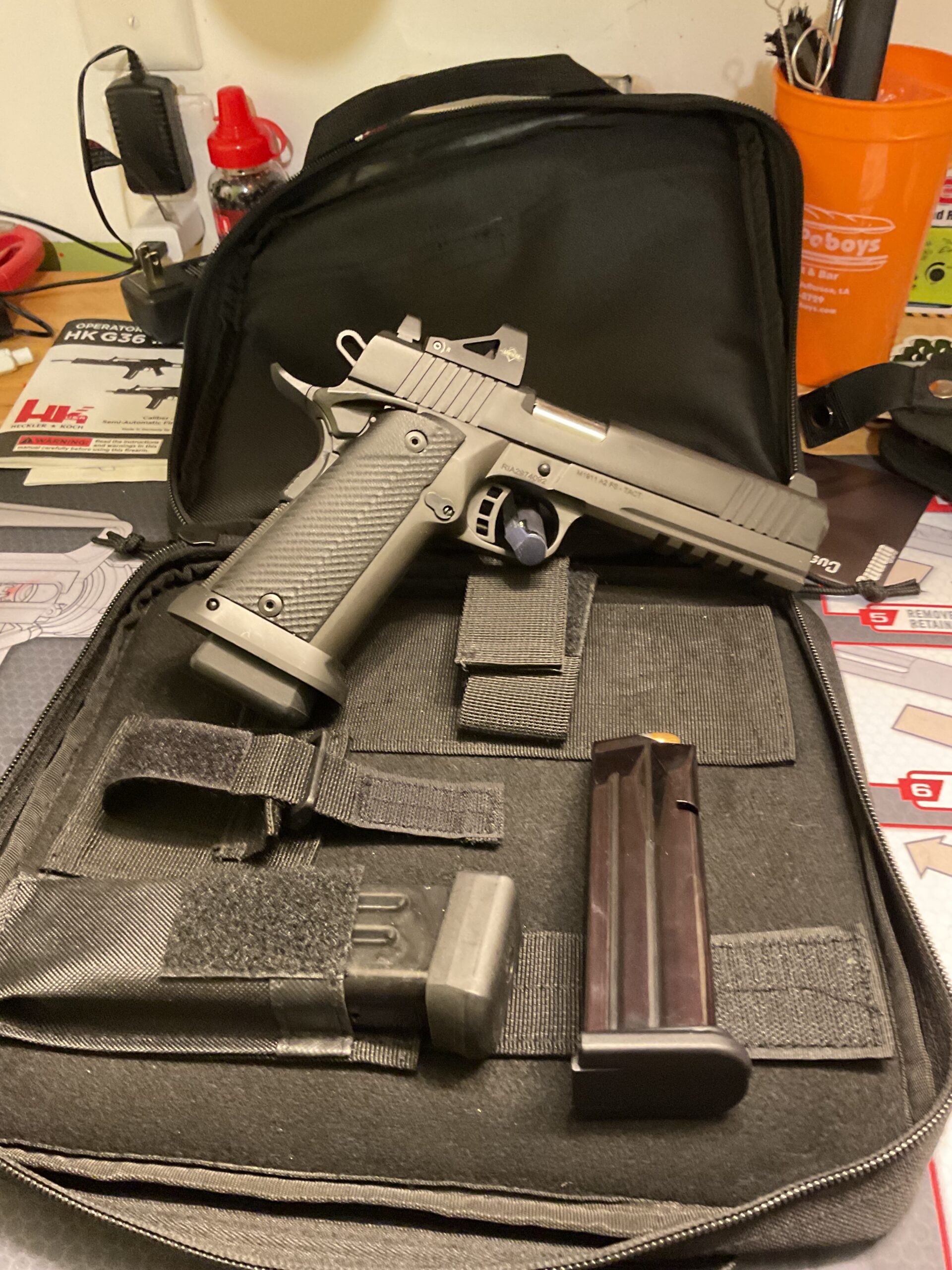 Rock Island 1911 9mm and G-Force 1911