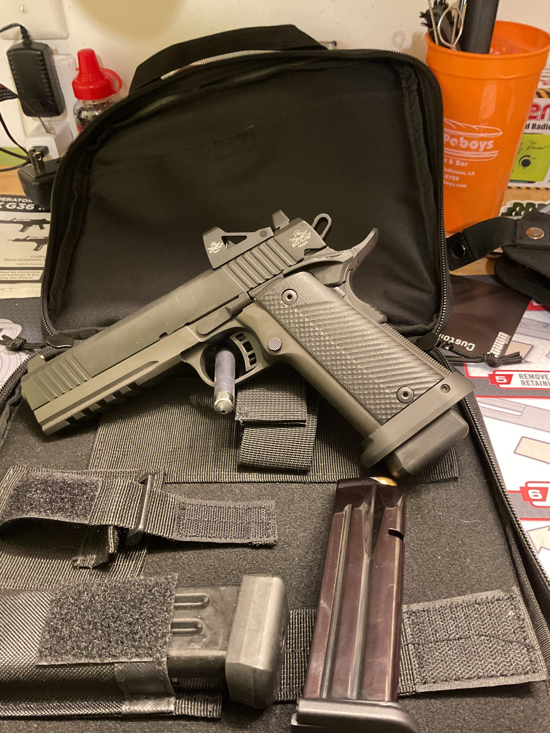 Rock Island 1911 9mm and G-Force 1911