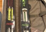Soft bow case and 12 Gold Tip arrows new