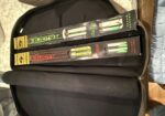 Soft bow case and 12 Gold Tip arrows new