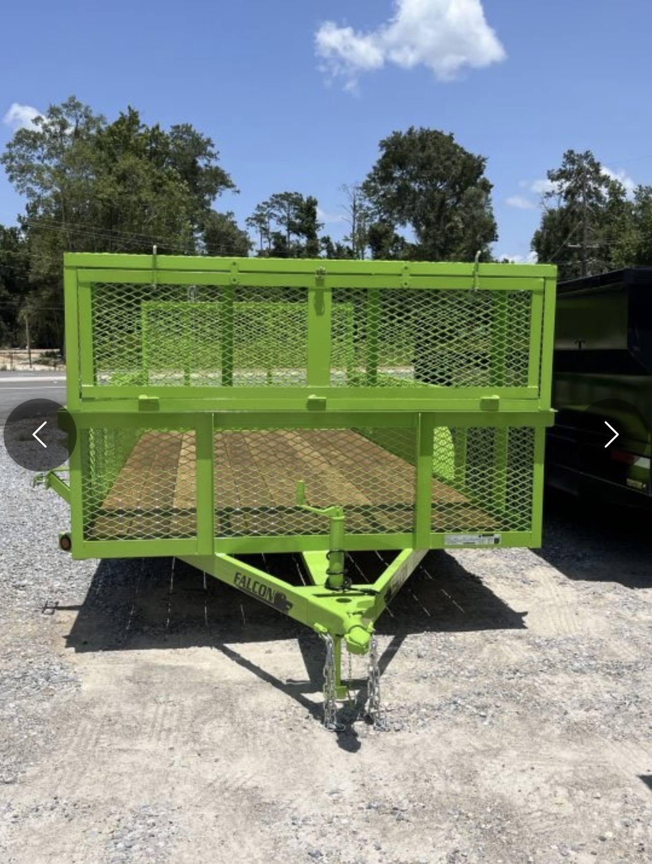 Falcon 16×6.10 landscape trailer