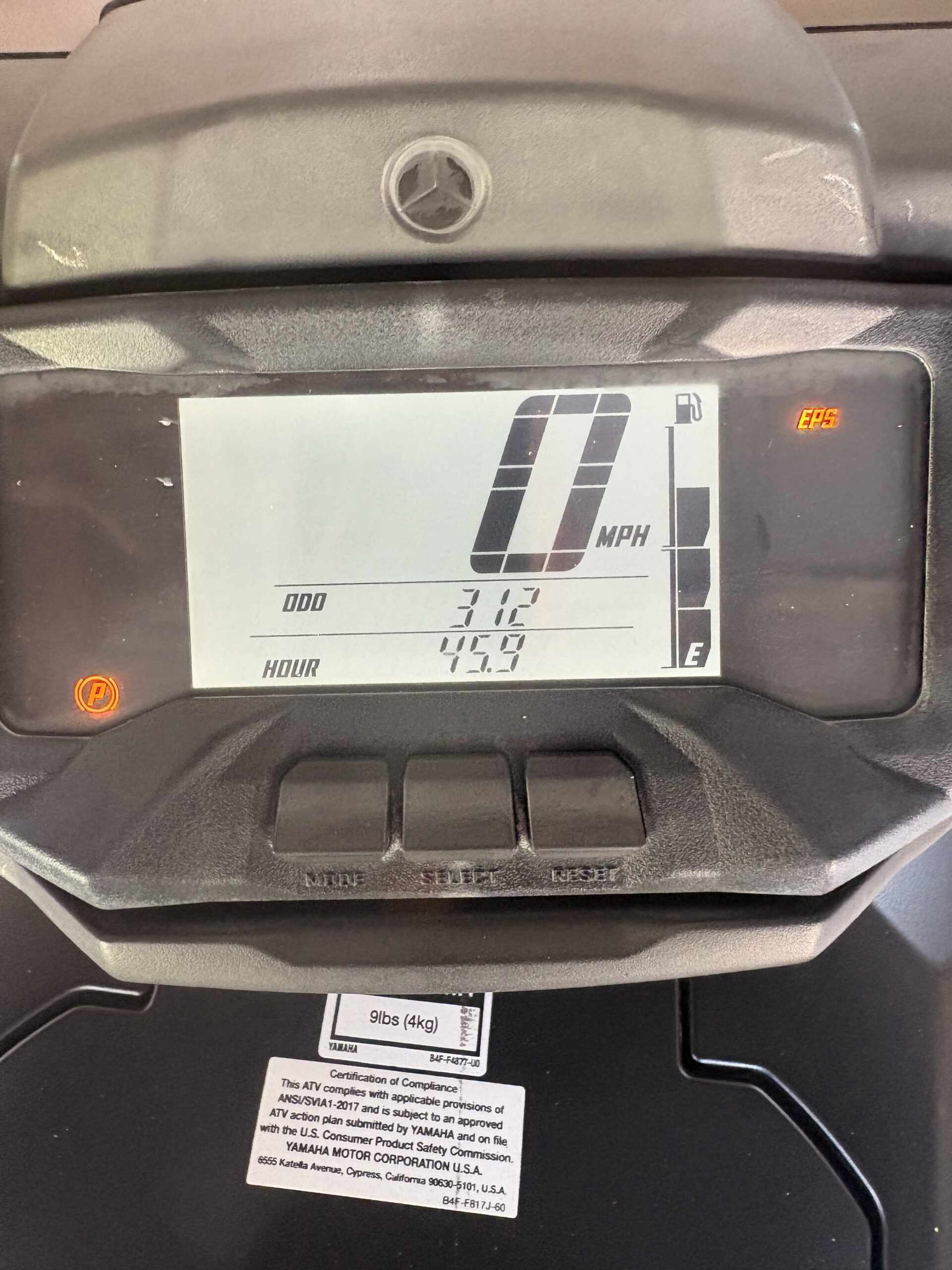 2019 Yamaha Grizzly 700 SE