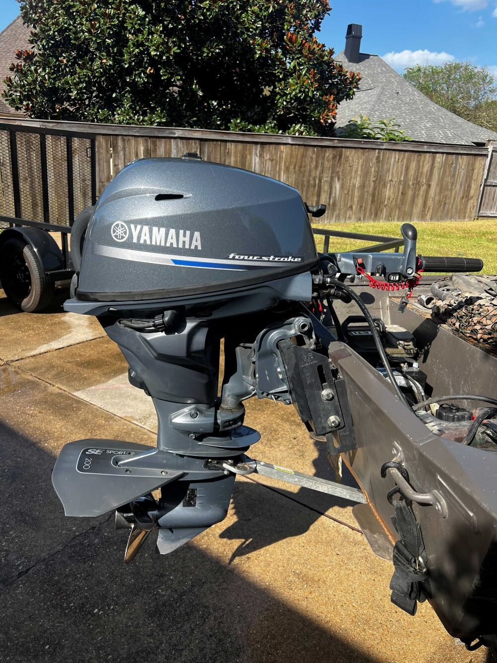 Yamaha 25 HP Outboard