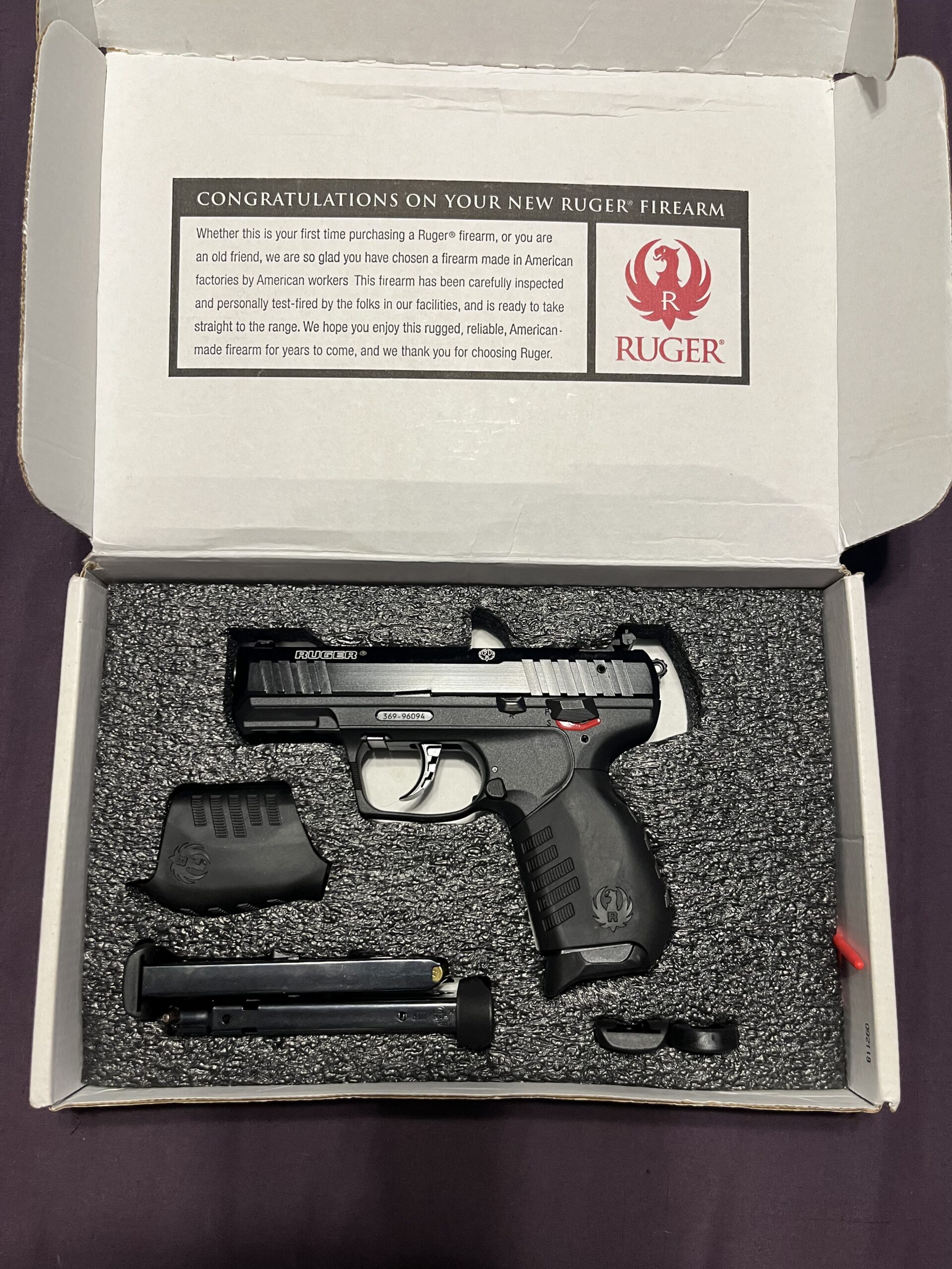 Firearm Sale.