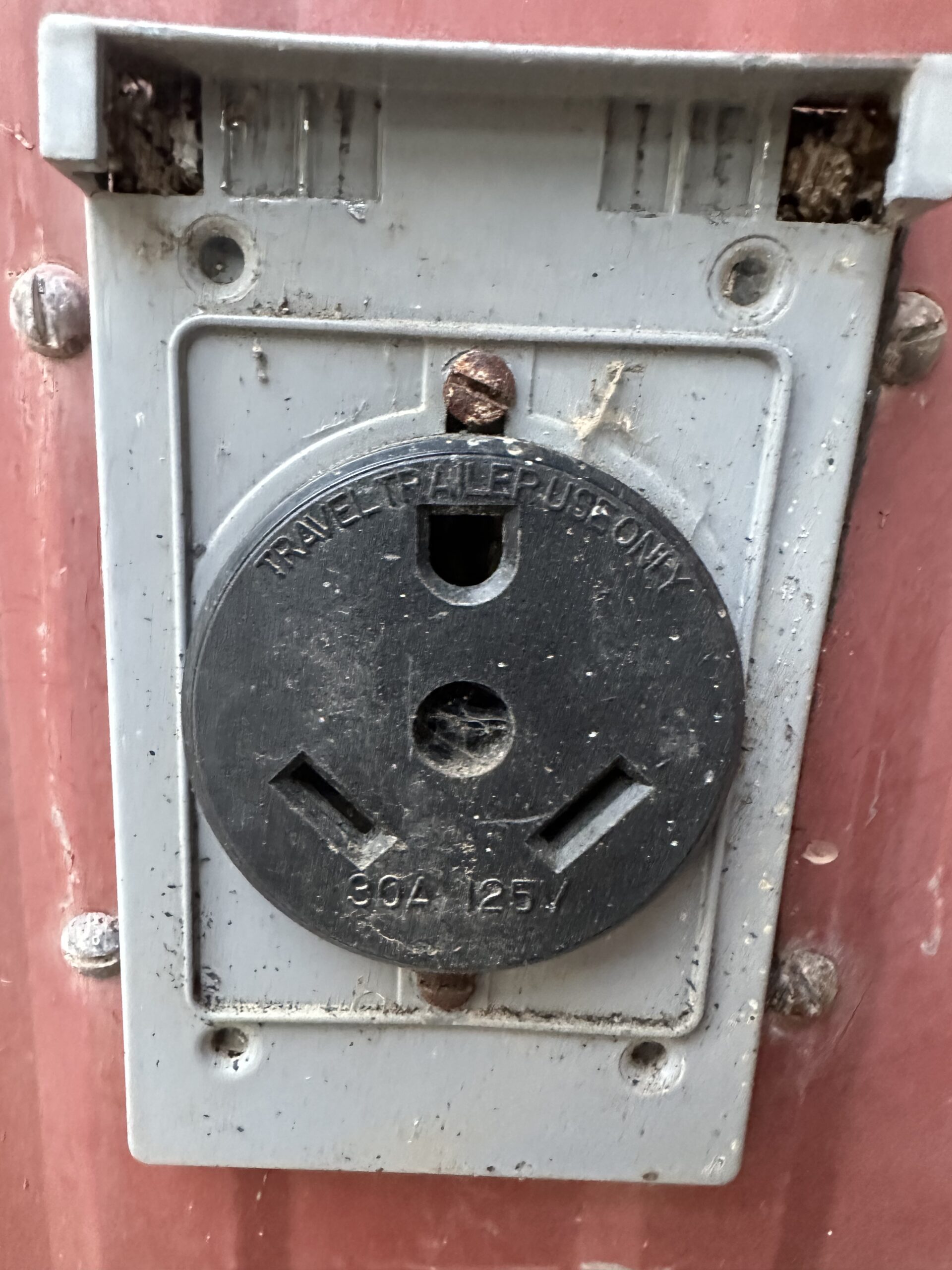 30 amp RV site on Private lake