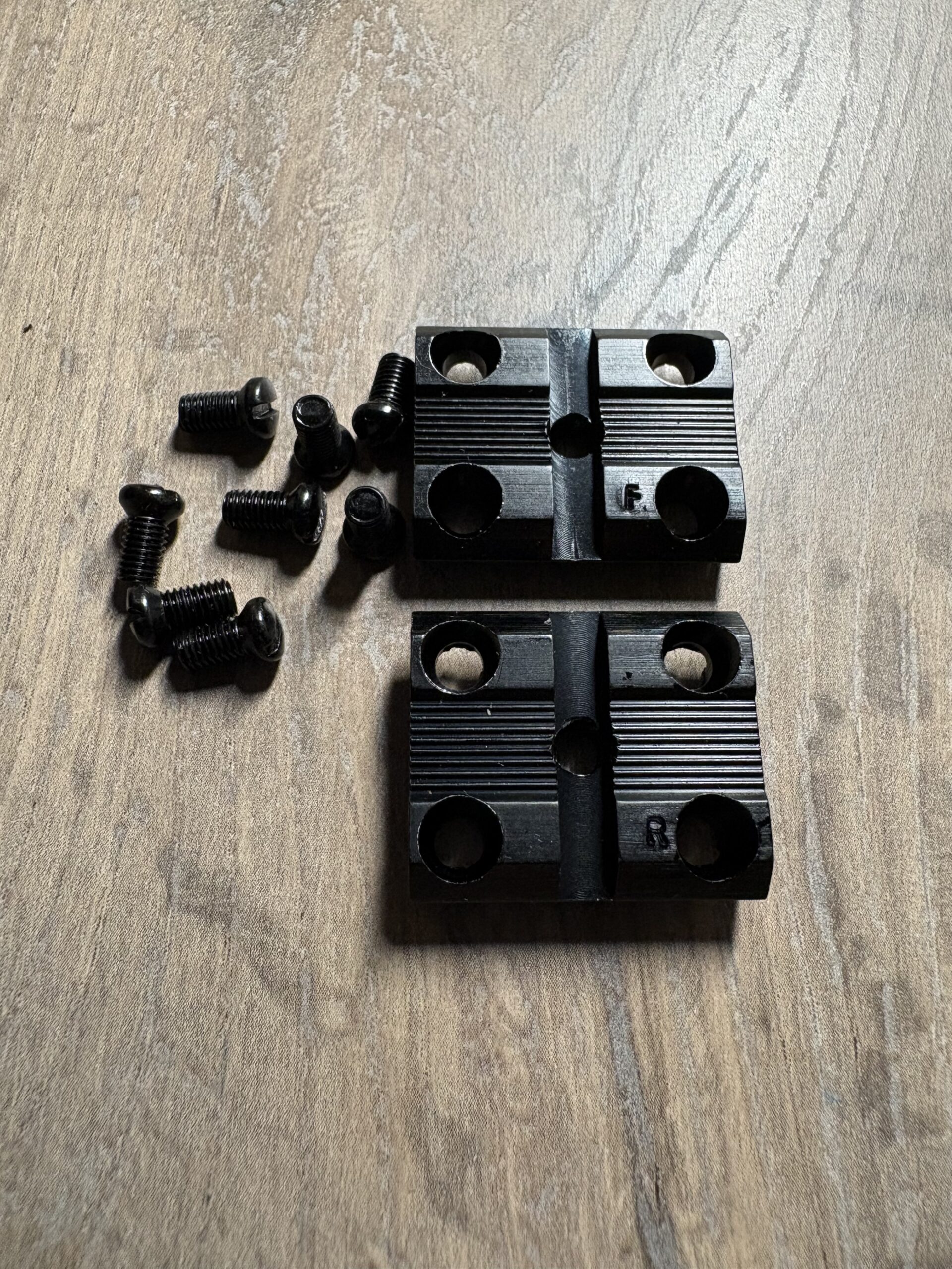 1” Scope Rings w/ Bases for Browning X Bolt Rifle