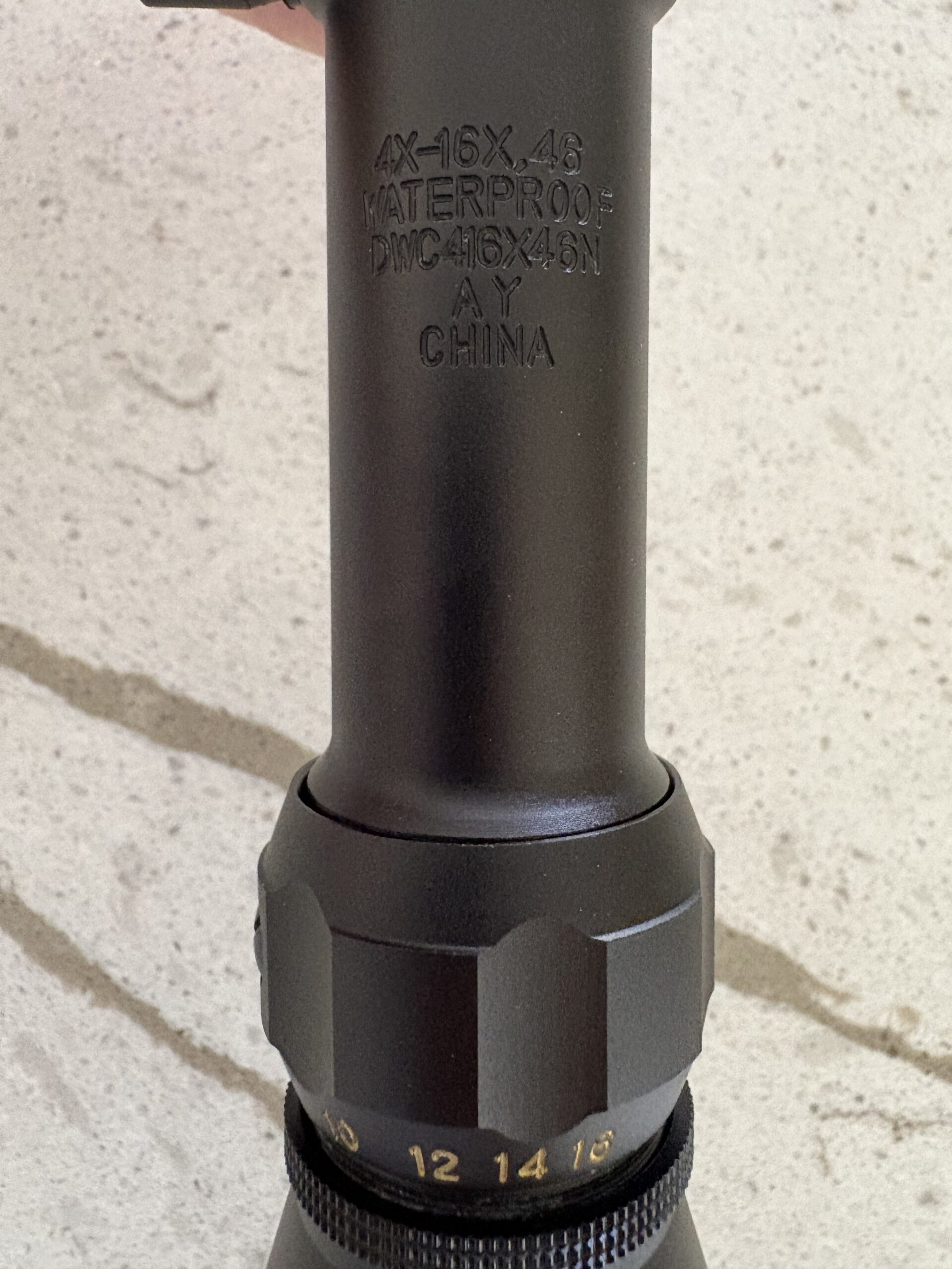 Tasco Rifle Scope, 4-16X46 (Like New) w/ Rings