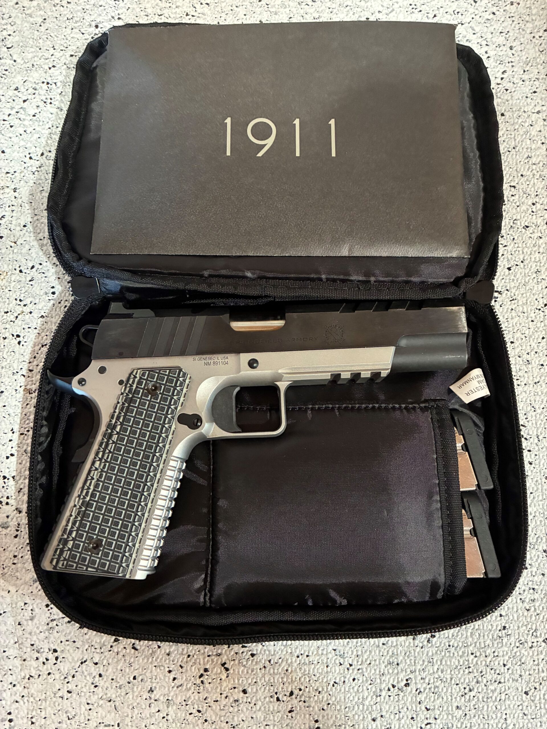 Springfield Armory Emissary 1911