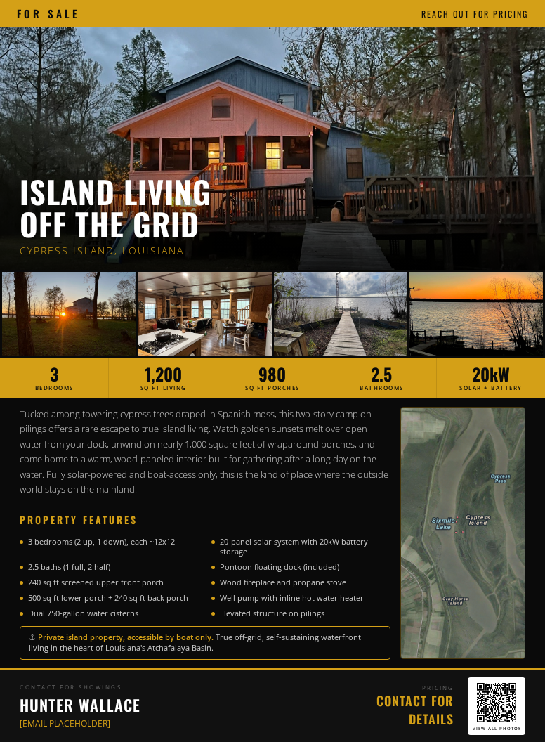 The Blue Goose- Six-Mile Lake https://cypress-island-la.netlify.app/