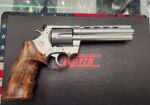 NIB KORTH 5.25 INCH STAINLESS TARGET MASTER MONGOOSE REVOLVER .357