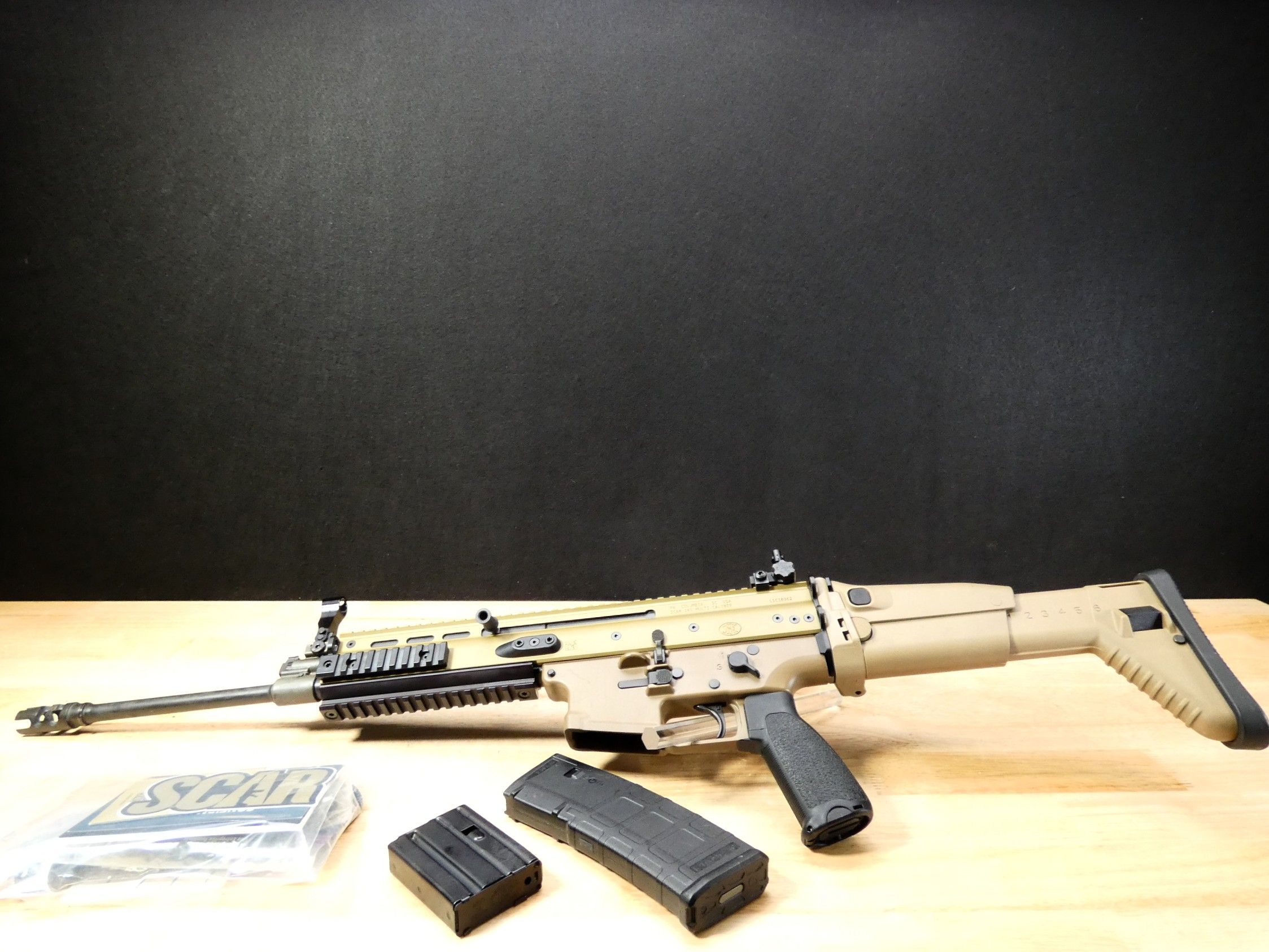 FN SCAR 16S FDE NRCH – 5.56 NATO – FNH – XLNT Belgian AR15 Replacement