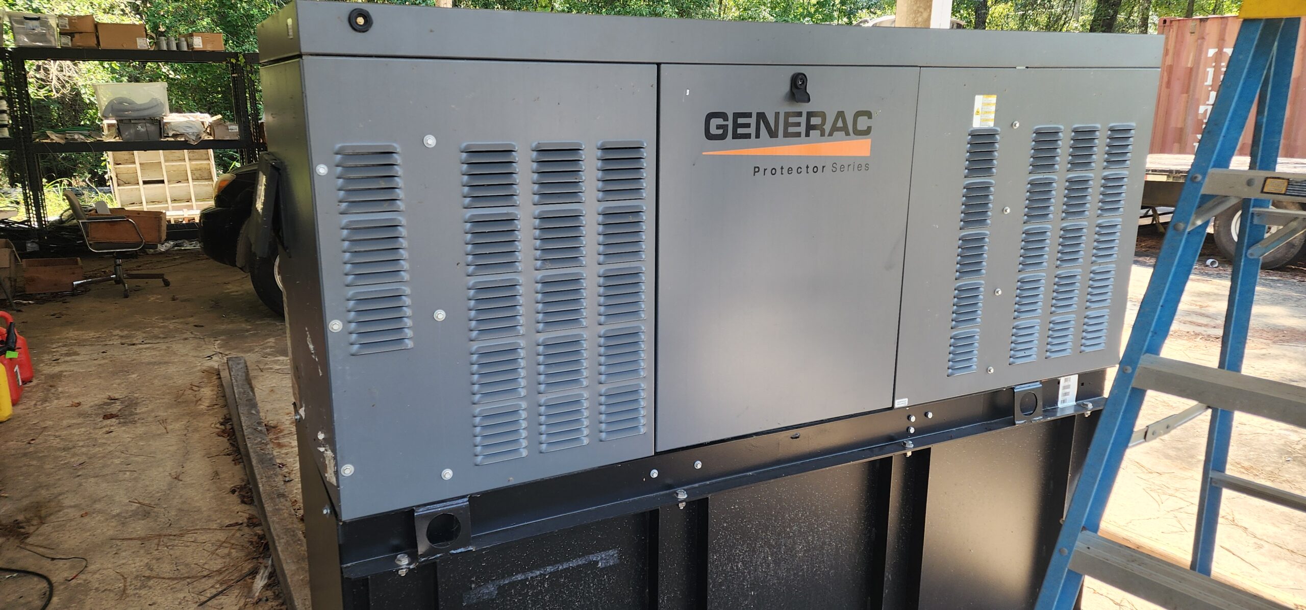 Generac 15kw diesel with 95 gallon tank