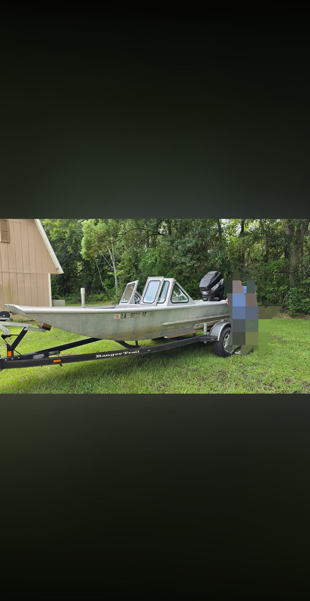 16′ Aluminum boat /130 Mercury