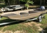 Aluminum flat boat