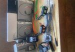 Garmin Alpha 200i Bundle with two tracking/shock/tone collars and extras.