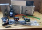 Garmin Alpha 200i Bundle with two tracking/shock/tone collars and extras.