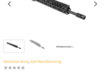 Colt Manufacturing complete upper