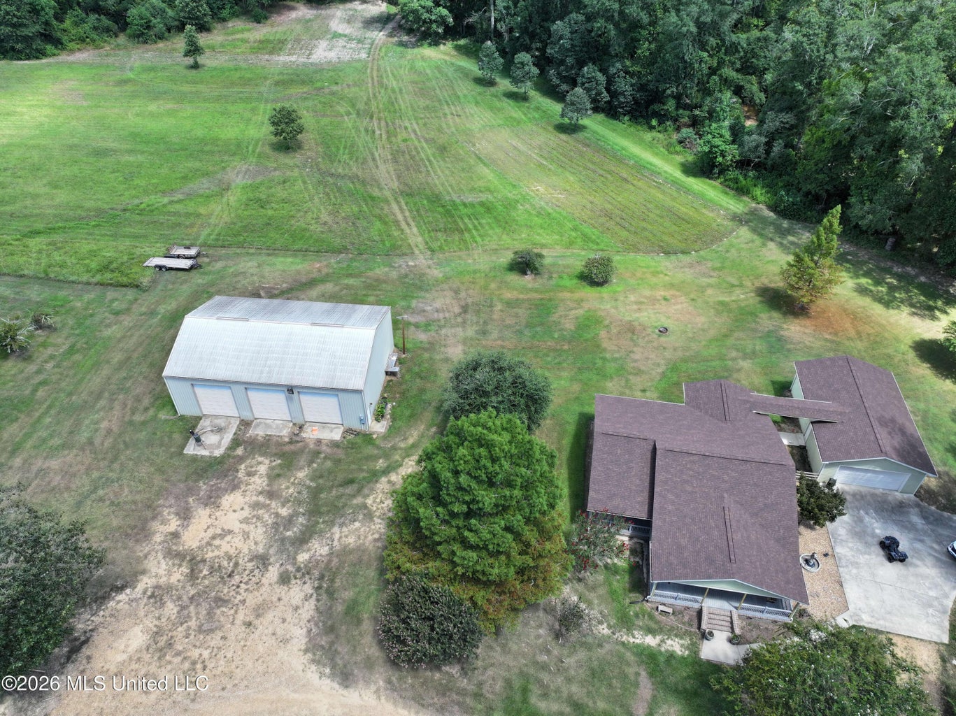 Franklin County Mississippi Home Country Estate 10.5 Acres 2 Creeks