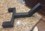 Spray boom mount for 2” receiver