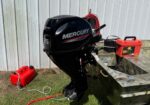 Like new 2021 mercury 25 tiller handle