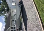 Gravois Hull 22′ Semi-V Center Console Aluminum Bay Boat with 18 inch gill bracket