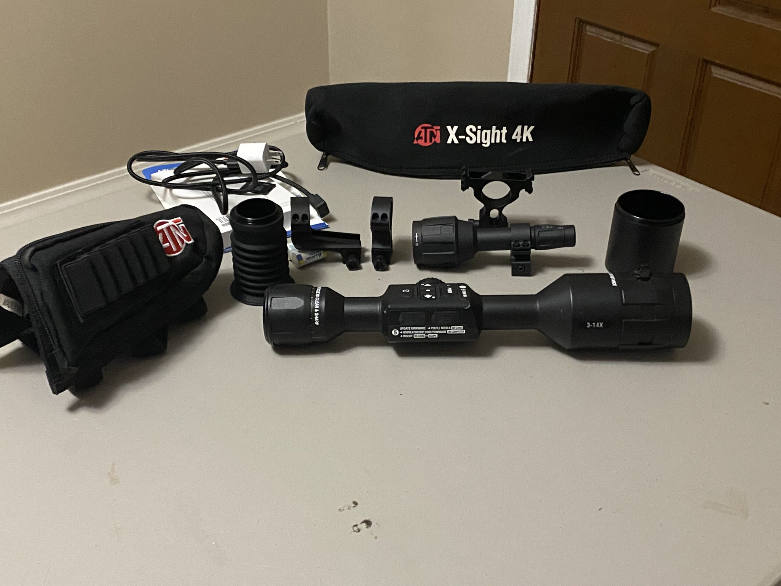 Unused ATN Day/Night Riflescope