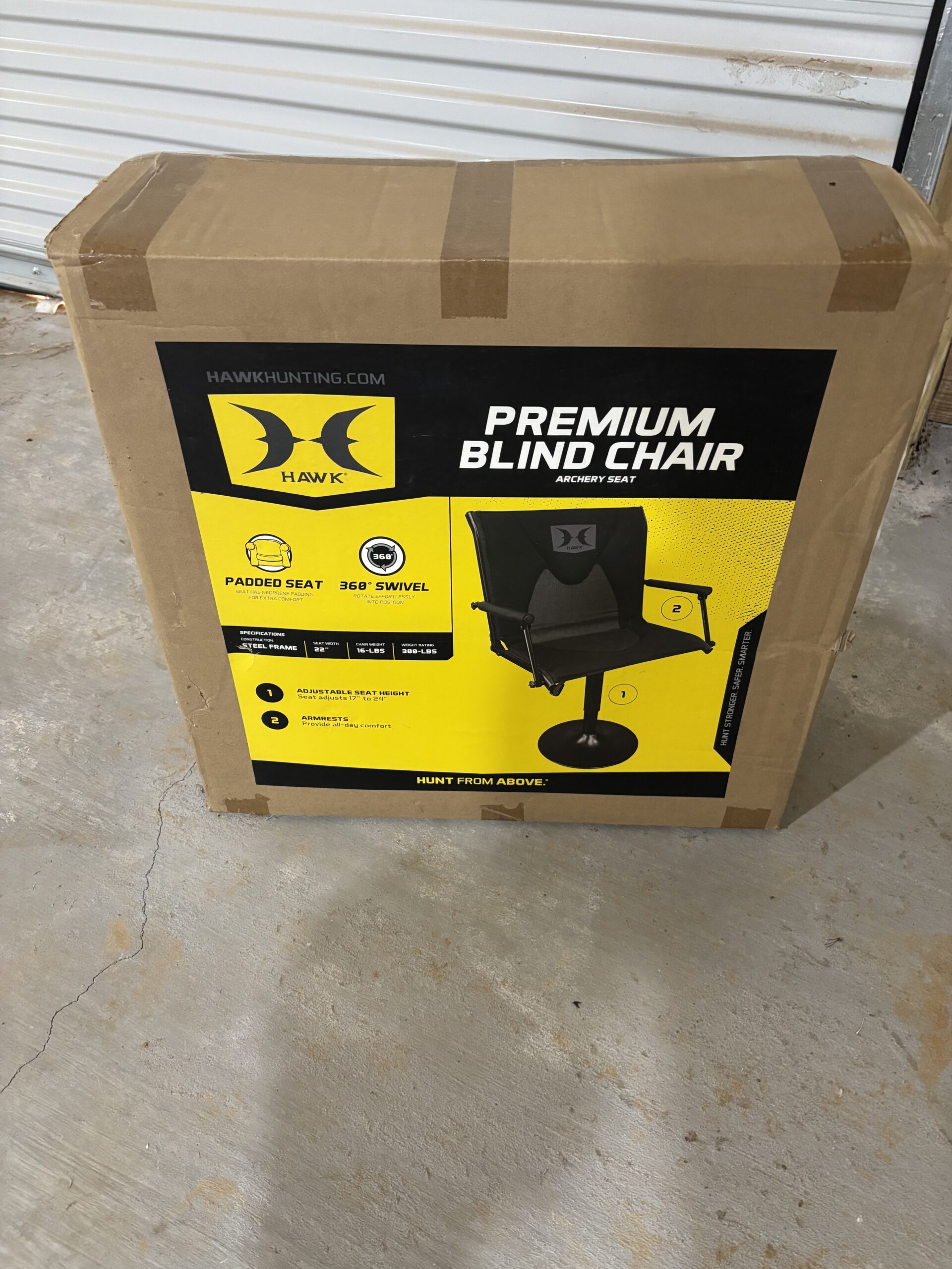 Hawk Blind chair new