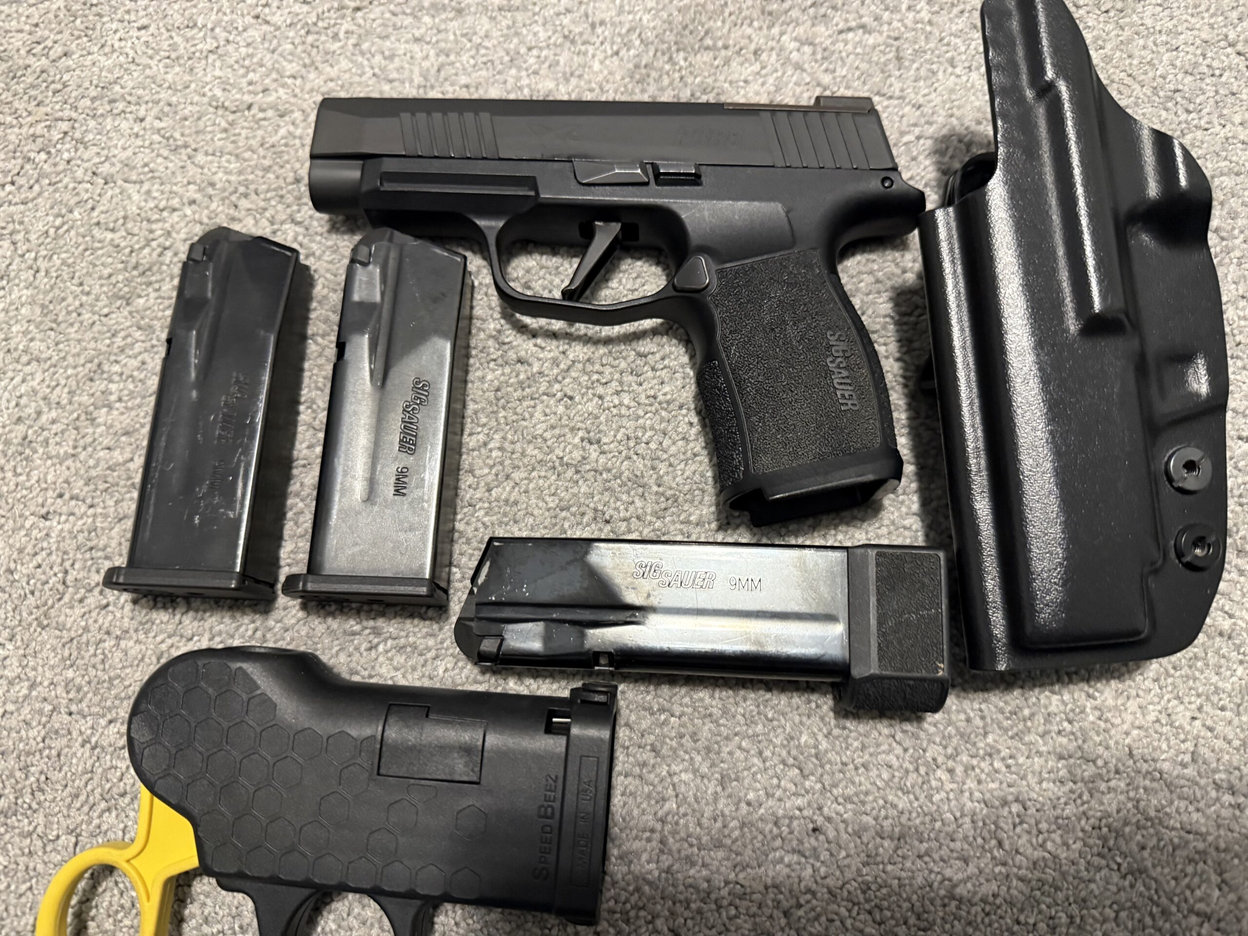 Sig P365XL and Taurus TX22 T.O.R.O