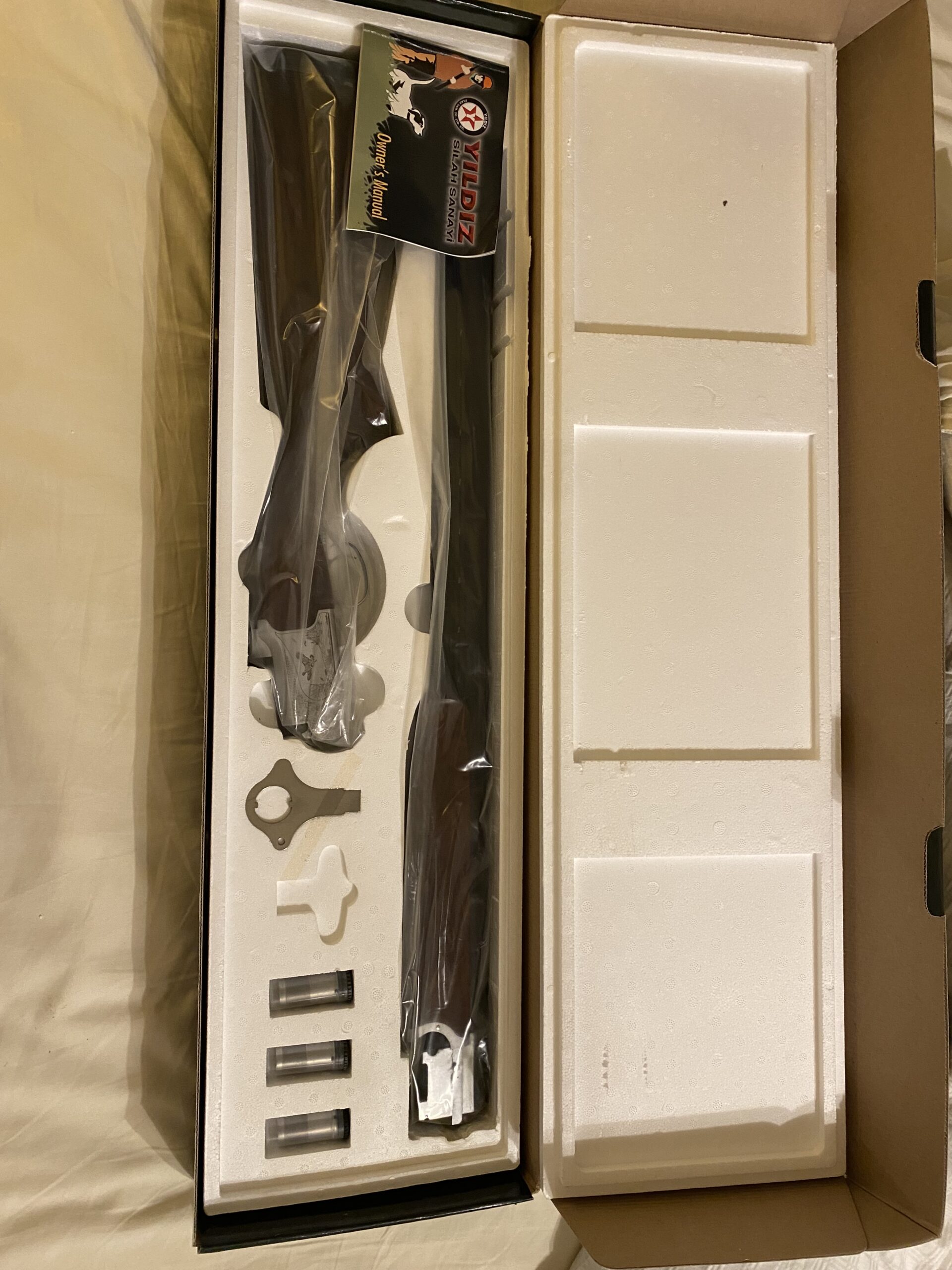 YILDIZ 12 gauge O/U steel receiver