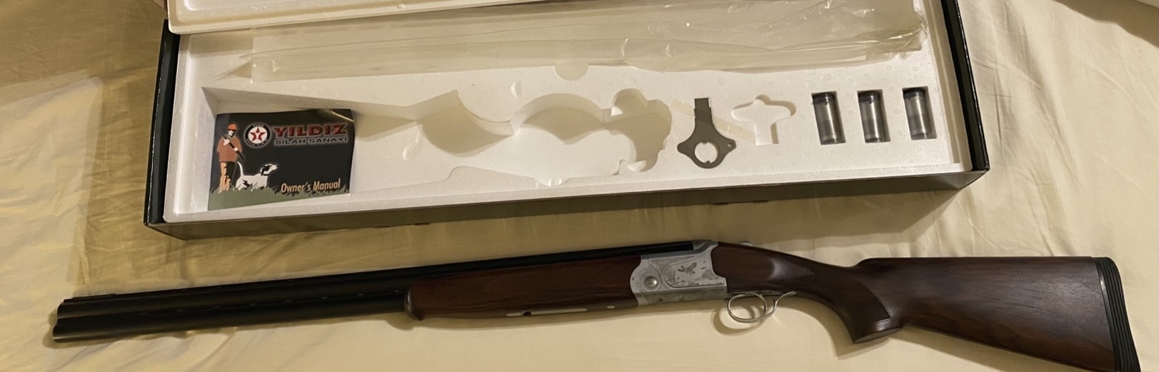 YILDIZ 12 gauge O/U steel receiver