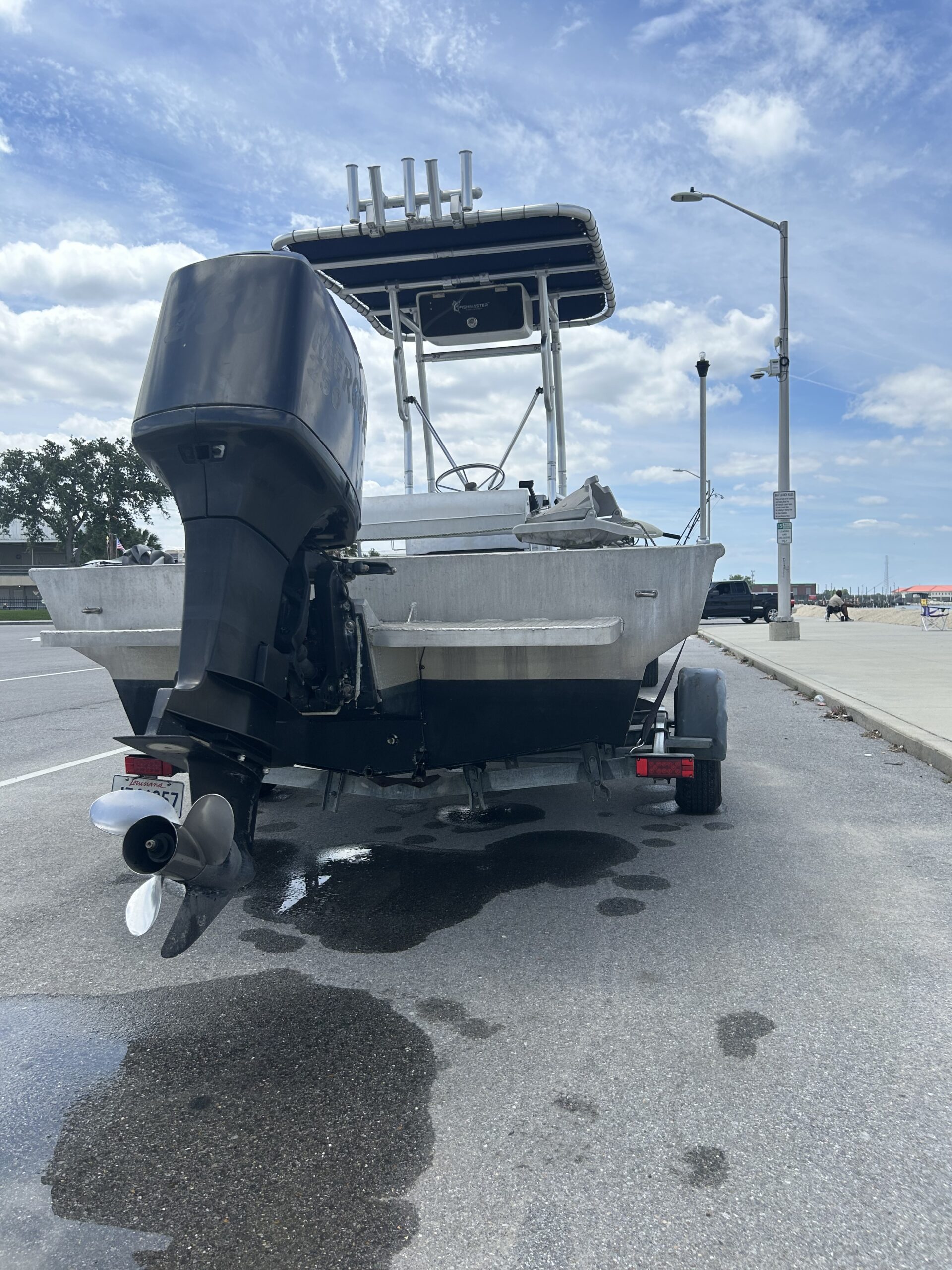 2004 Rookie Bay Boat 23’, motor, and trailer