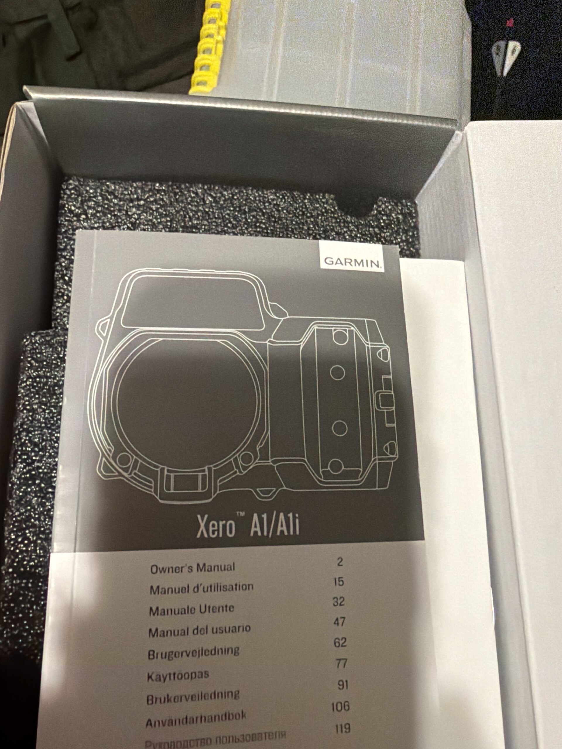 Garmin zero A12 sight