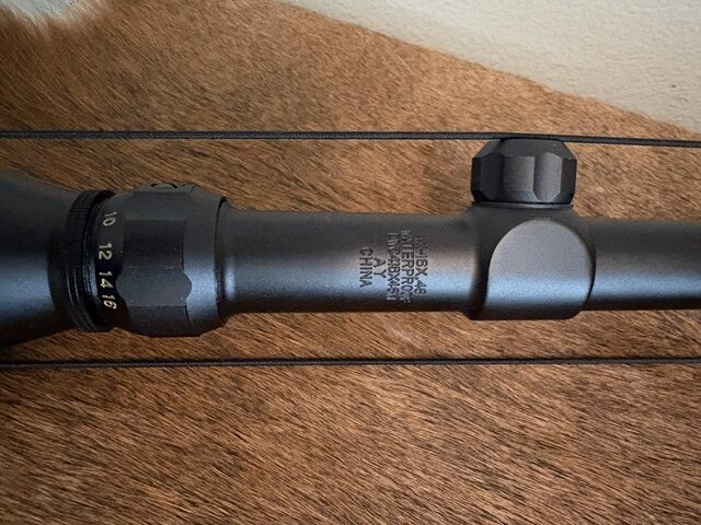 Tasco World Class 4-16X46 Rifle Scope, Like New!