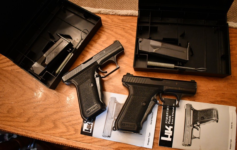Original HK P7 M13 pistols