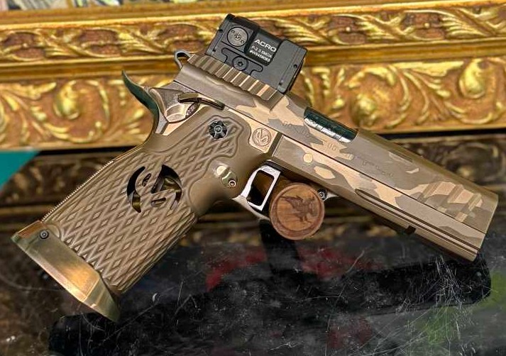 SVI INFINITY KING CAMO 4.5” 9mm Ported May 6 2024 Release Date