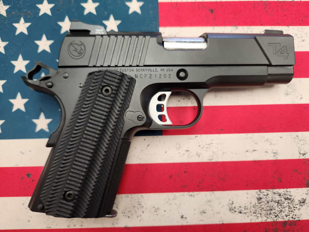 NIB/CASE NIGHTHAWK CUSTOM 1911 T4 CARRY PISTOL 9MM COMPACT NOS WILSON
