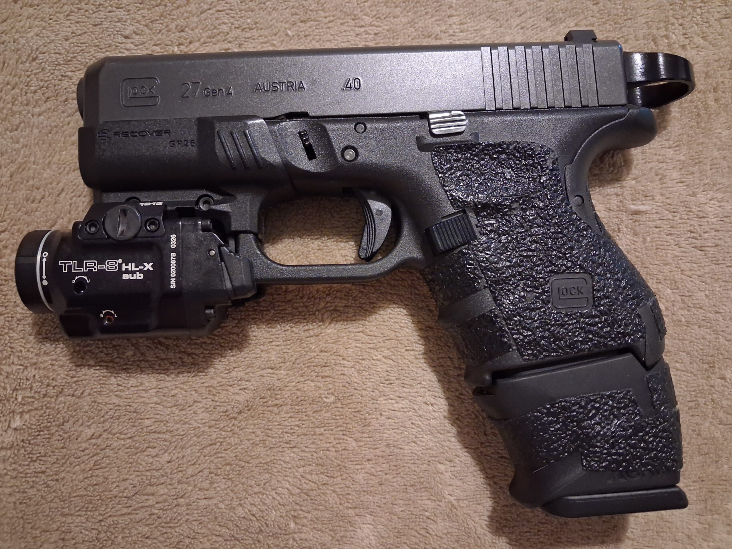 Glock 27 Gen 4 40 caliber pistol
