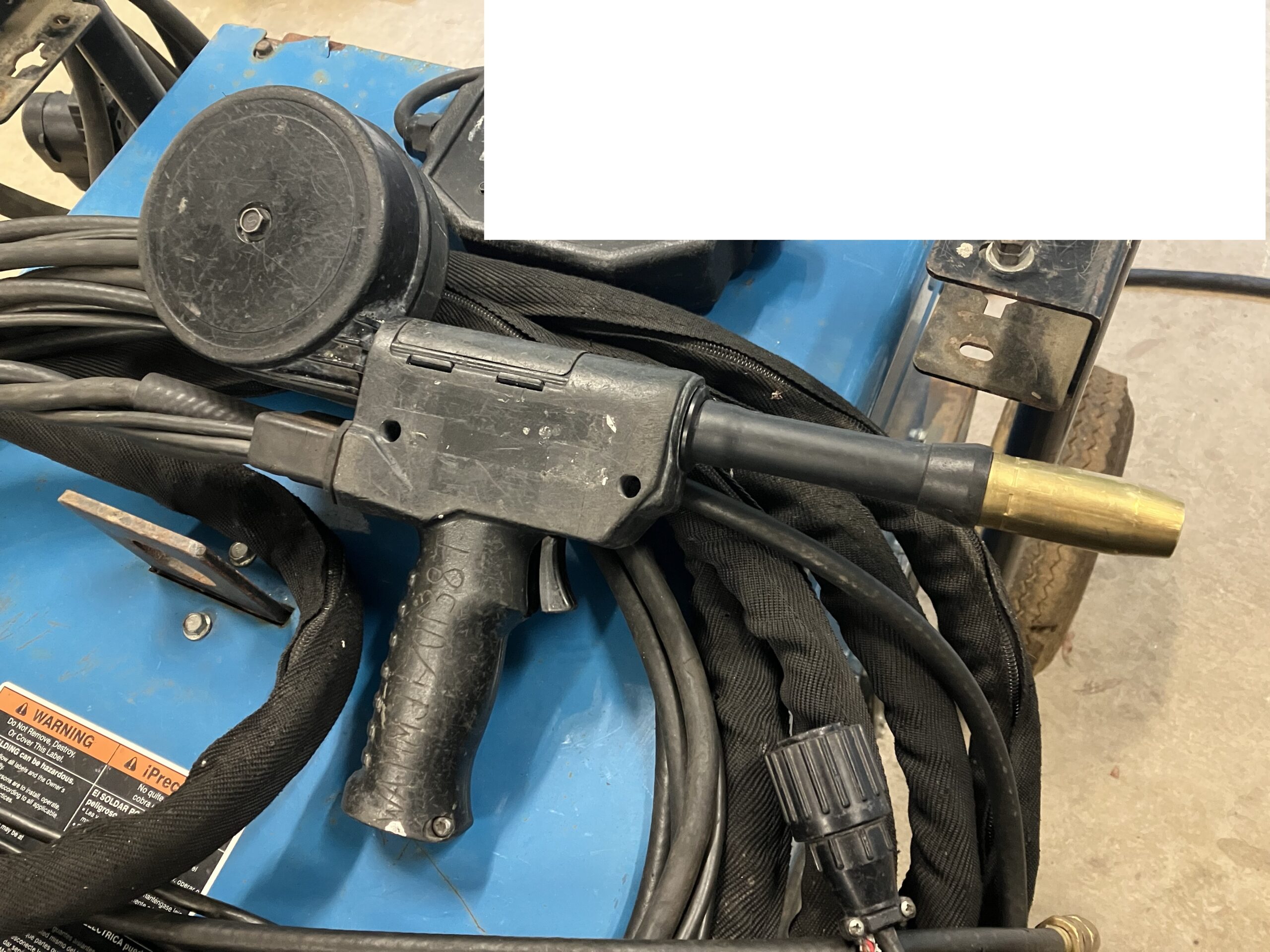 2011 Miller Spoolmatic 30a aluminum spool gun