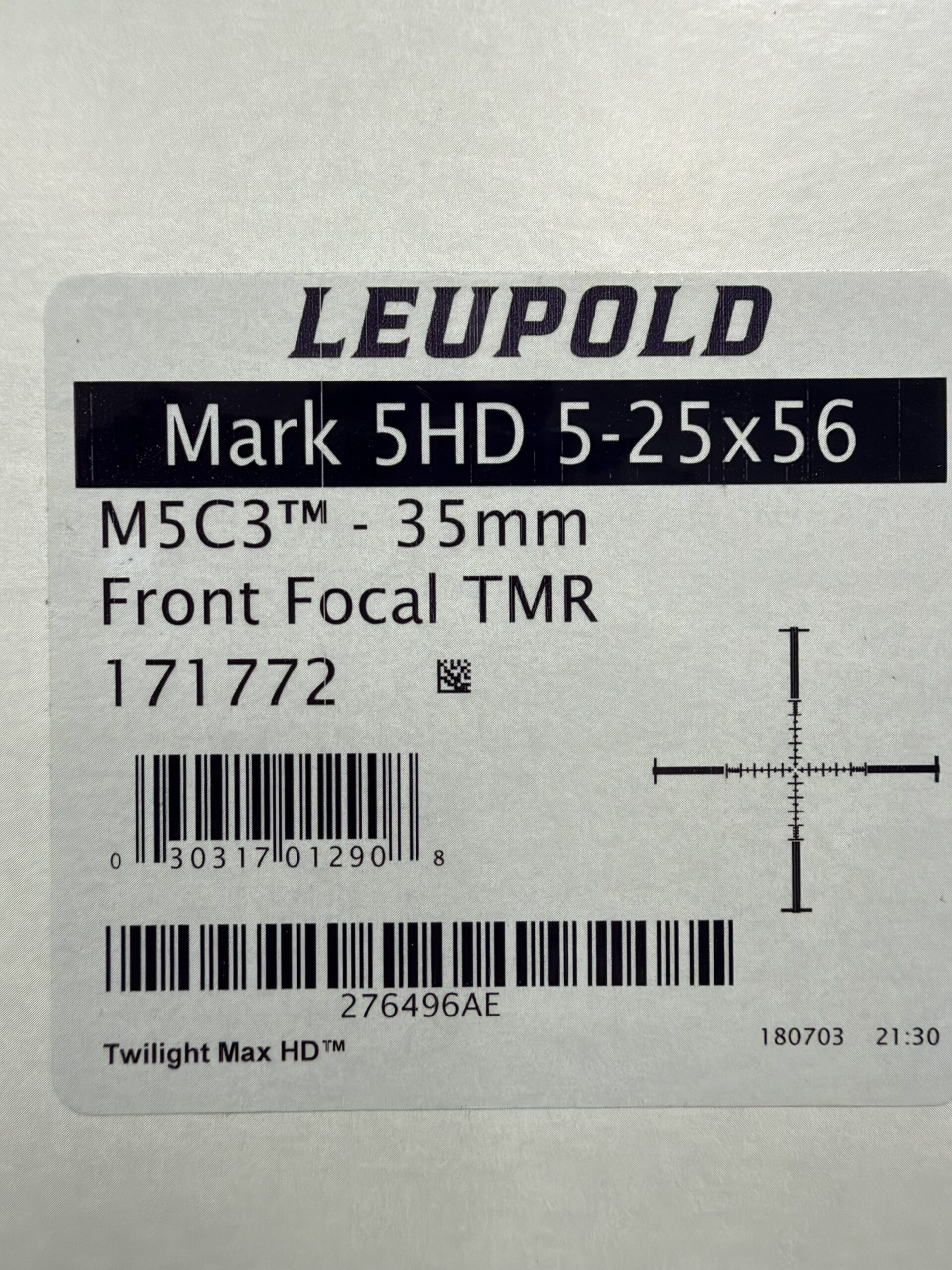 Leupold Mark 5HD 5-25×56 (35mm)