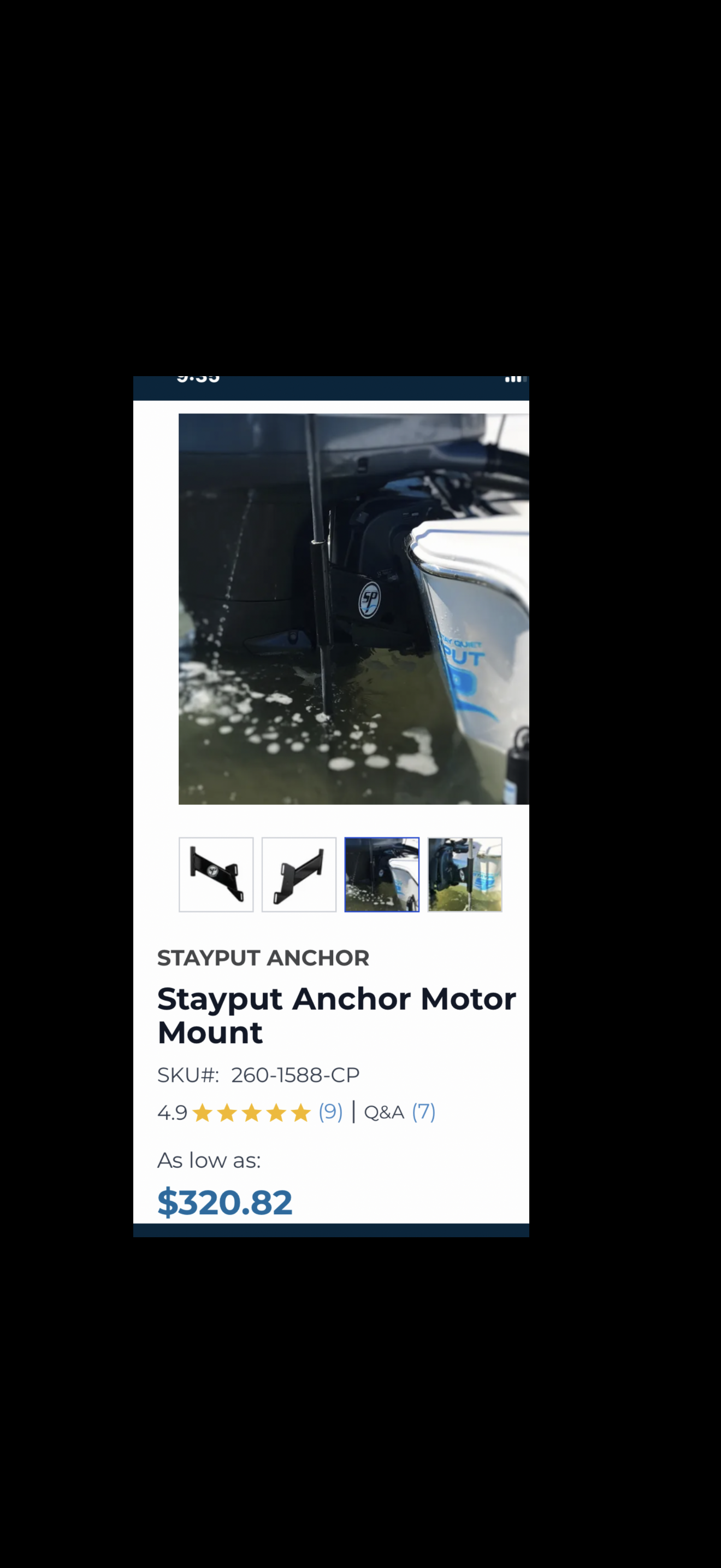 Motor Mounted Anchor