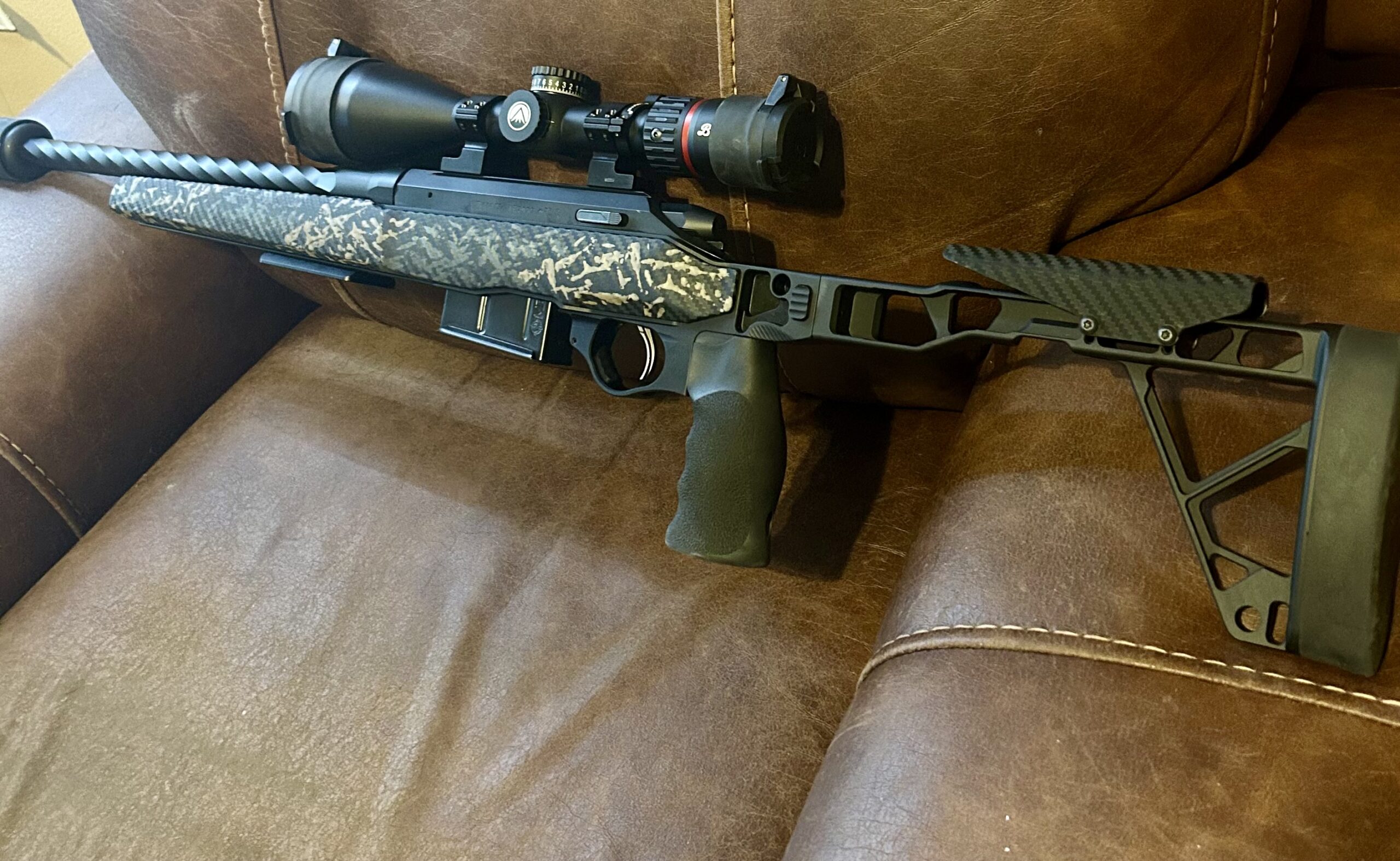 Brand New Custom Tikka 308 with folding Seekins Hunter Chassis