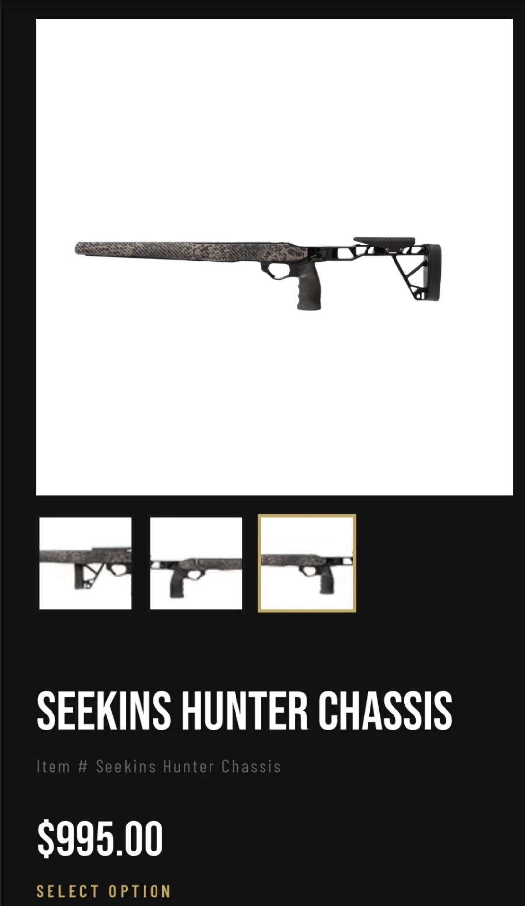 Brand New Custom Tikka 308 with folding Seekins Hunter Chassis