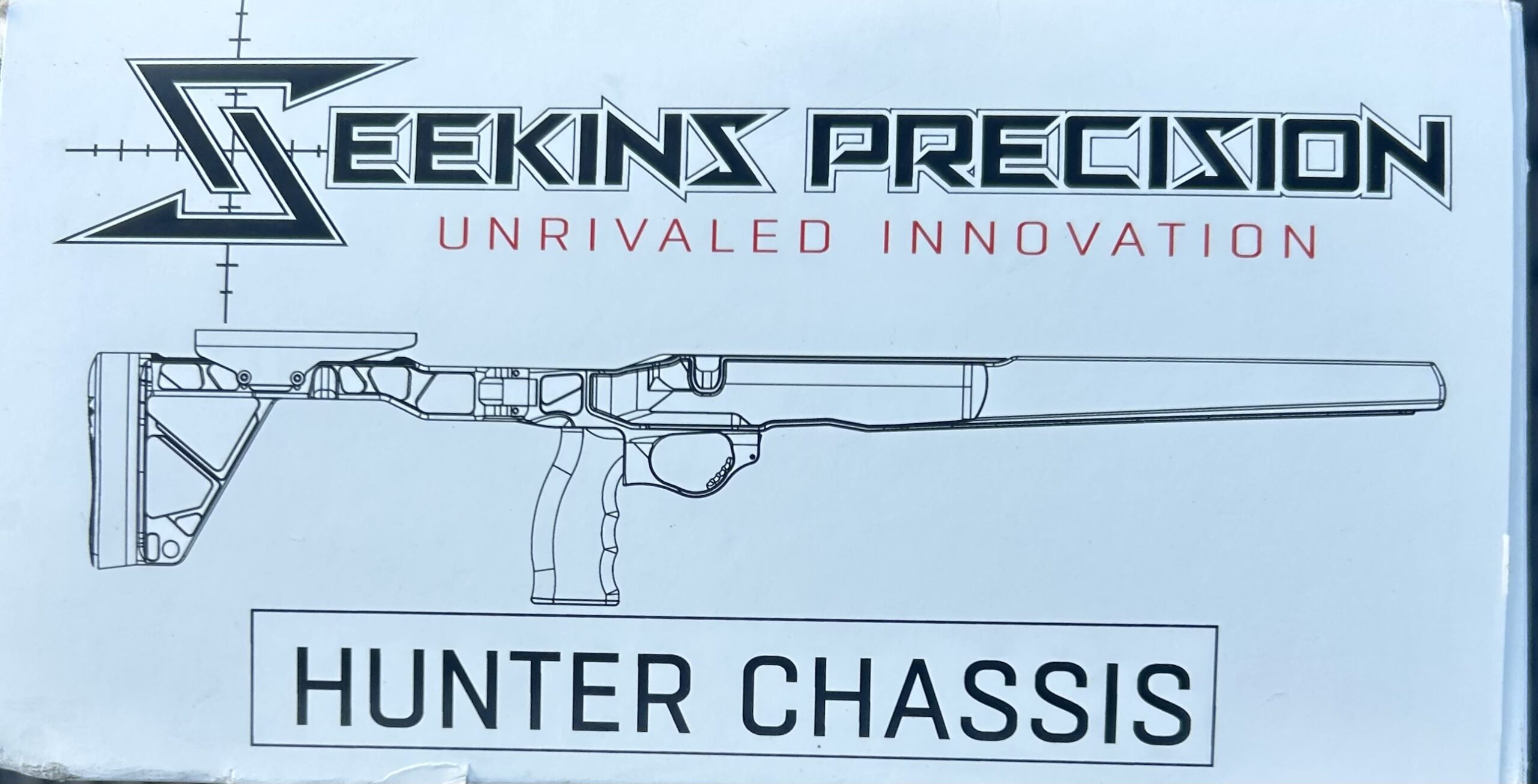 Seekins Hunter Carbon Fiber Chassis for Tikka SA Rifle