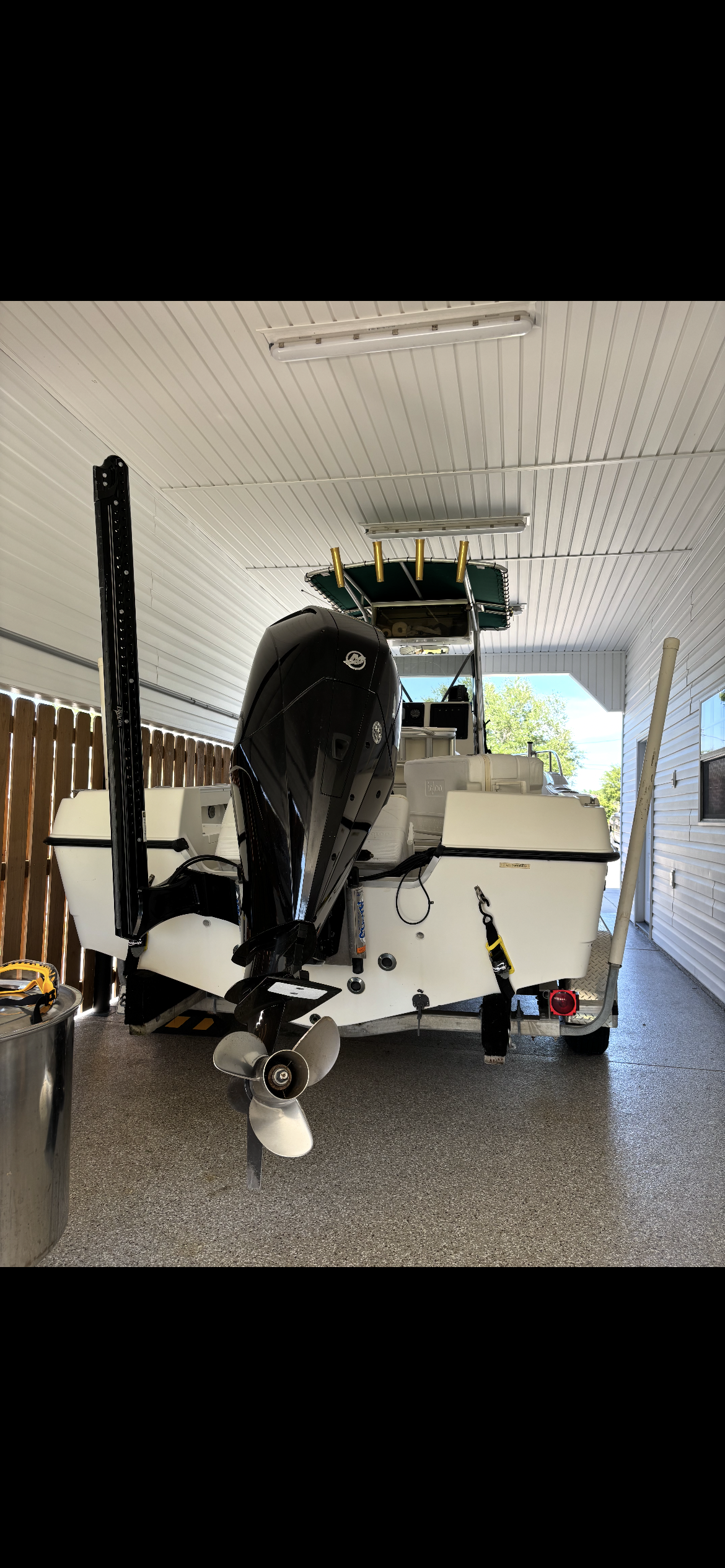1999 Triton 22ft Offshore Fisherman