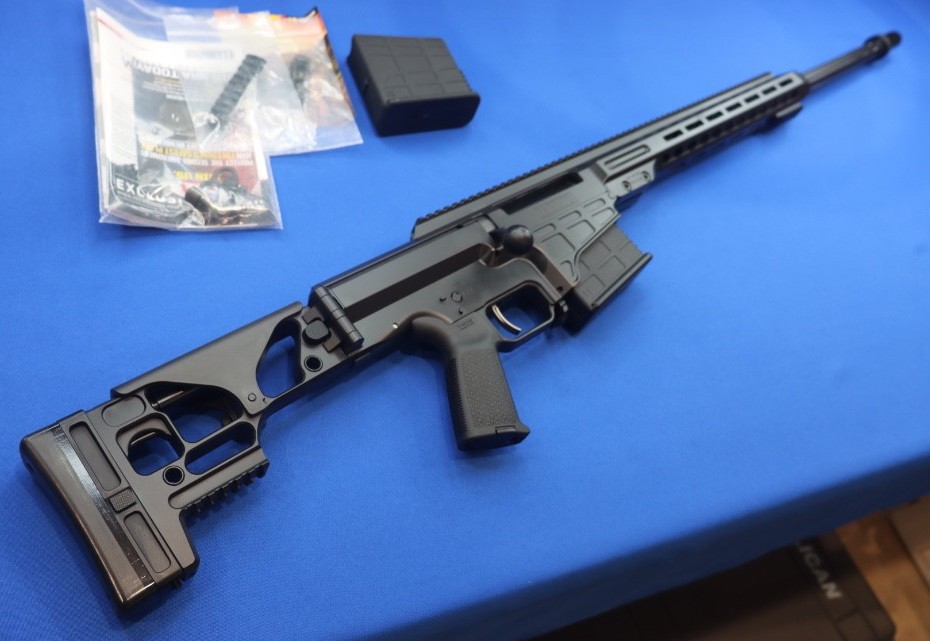 Barrett Model MRAD Rifle 338 LAPUA MAG Long Range Folding Stock 