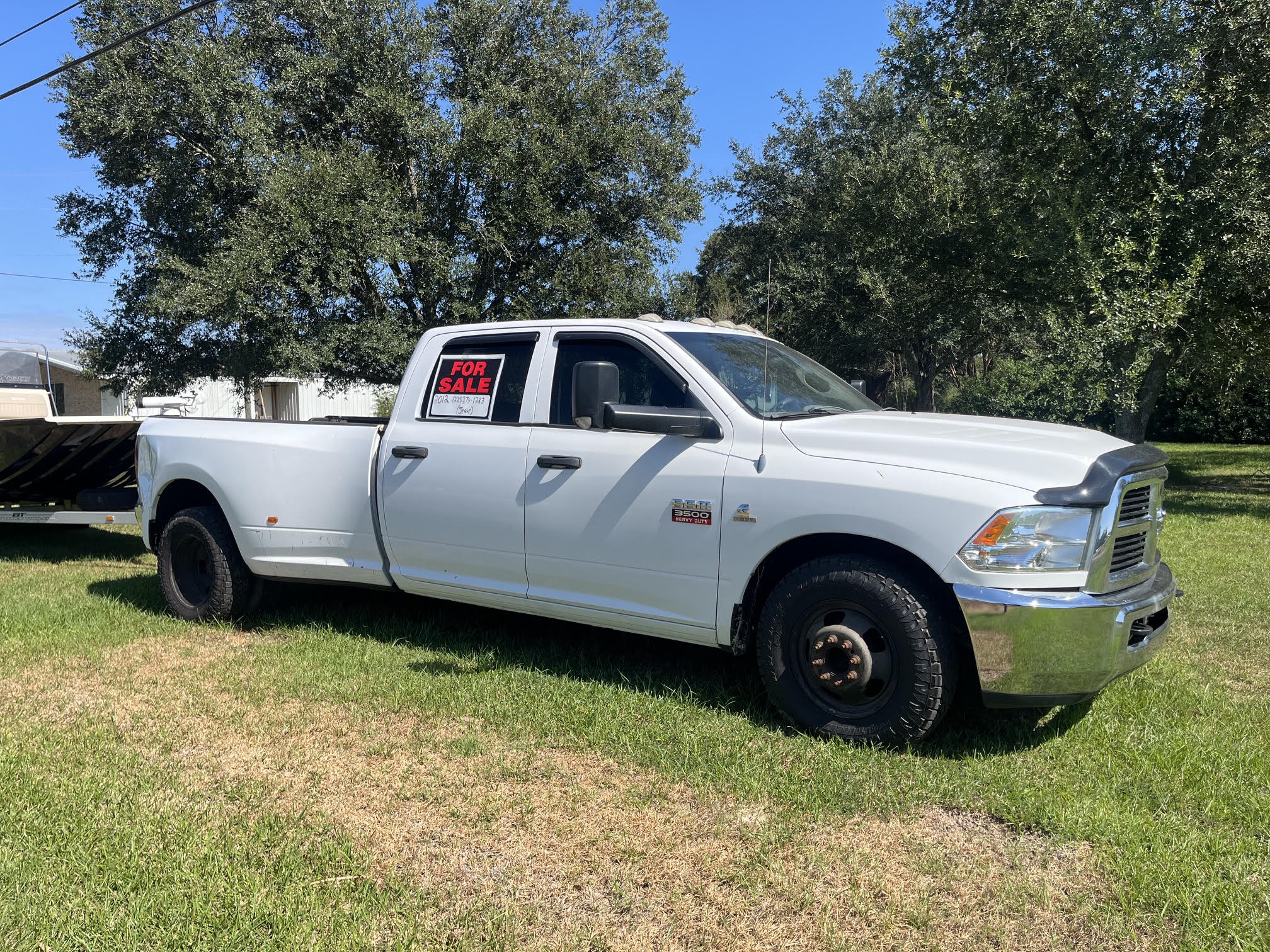 2012 Ram 3500 4 door dually 2WD