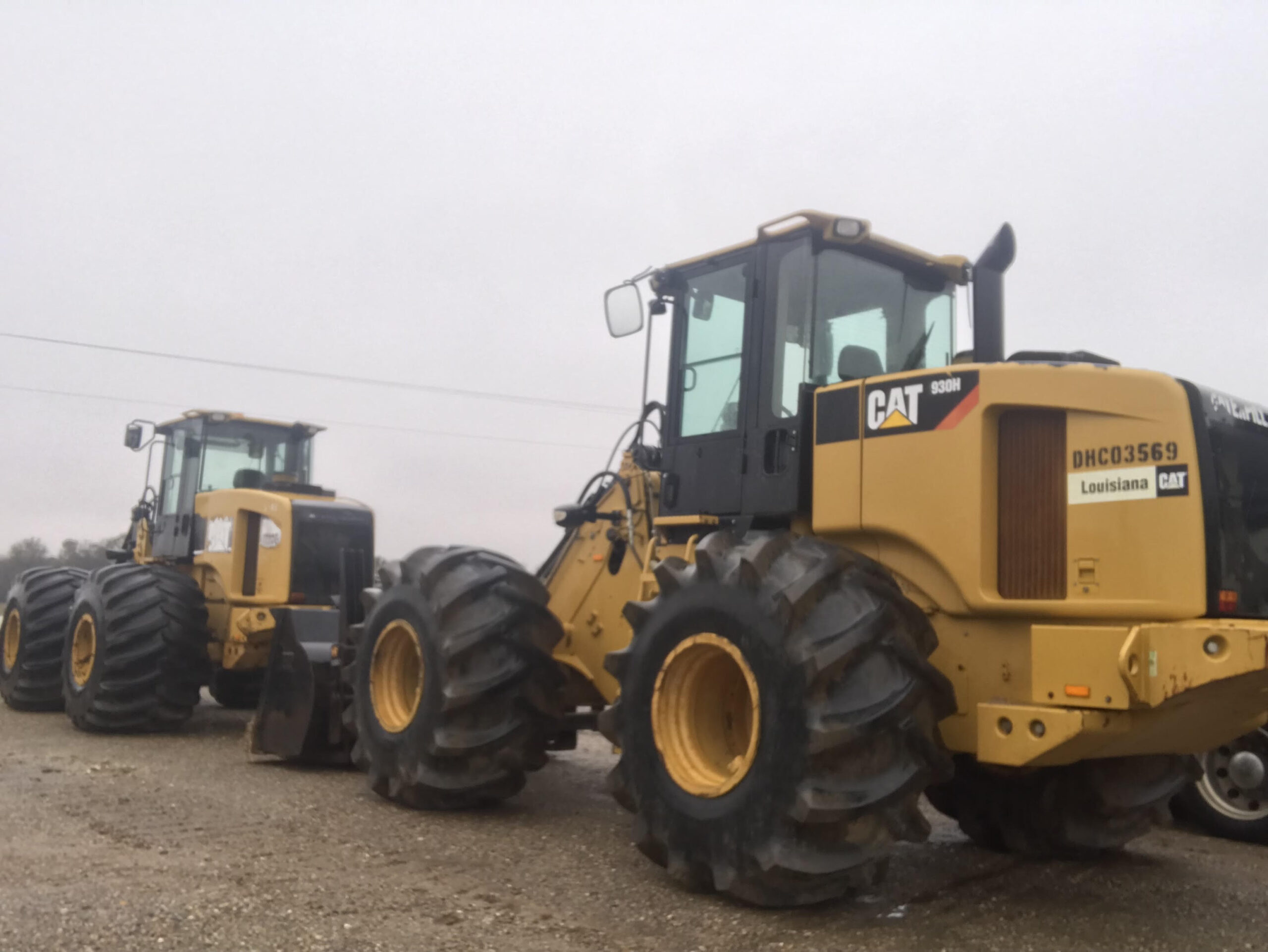 2012 Caterpillar wheel loader 930H with floatation tires